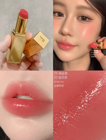 TOMFORD 湯姆福特 全新細金管 唇頰多用棒 Soleil Lip Balm 2.7g - La Fée Beauty