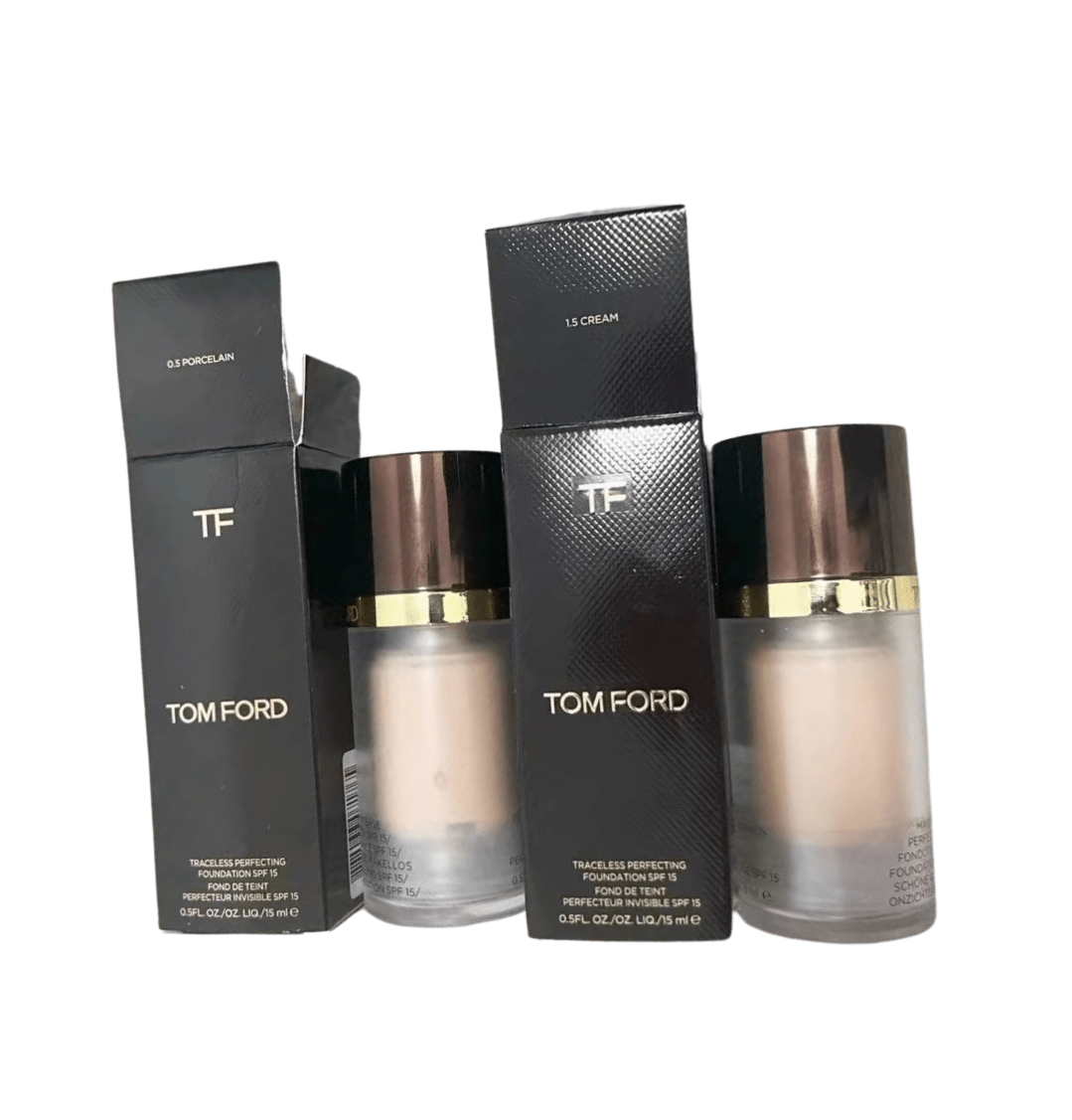 TOMFORD TRACELESS SOFT MATTE FOUNDATION 柔霧無痕粉底液 絲霧圓管 15ml 旅行裝 - La Fée Beauty