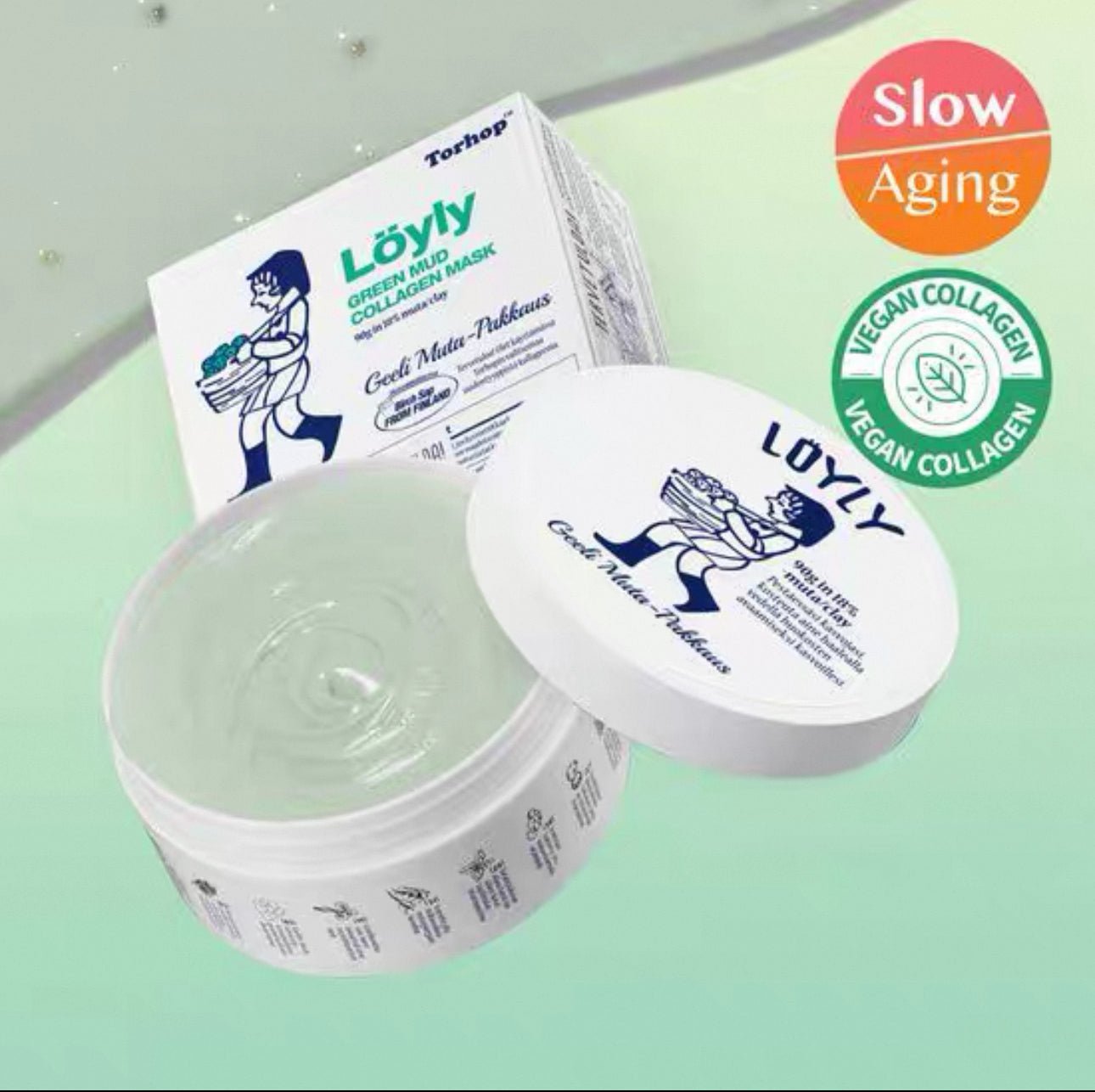 TORHOP LOYLY 綠泥膠原蛋白面膜 90G - La Fée Beauty