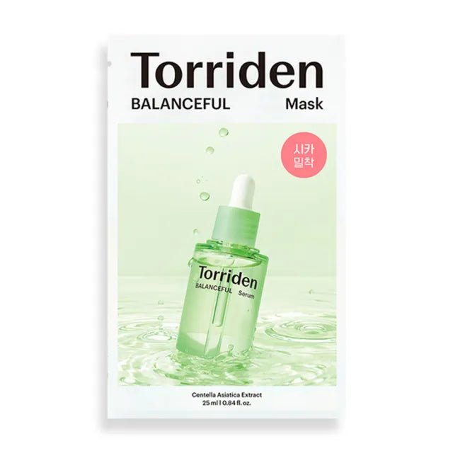 韓國 TORRIDEN 積雪草保濕鎮靜舒緩面膜 專為敏感肌膚設計 10片/盒 - La Fée Beauty
