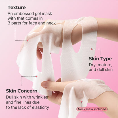 韓國 TORRIDEN CELLMAZING 低分子膠原蛋白緊緻凝膠面膜 4 片 - La Fée Beauty