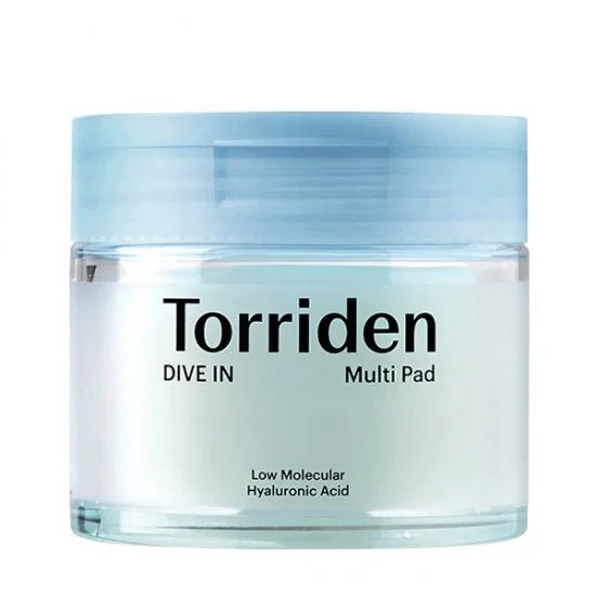 韓國 TORRIDEN DIVE-IN Low Molecule Hyaluronic Acid Multi Pad 低分子透明質酸爽膚棉片 1盒80片 - La Fée Beauty