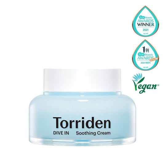 韓國 TORRIDEN 低分子透明質酸保濕舒緩面霜 Dive In Soothing Cream 100ml - La Fée Beauty