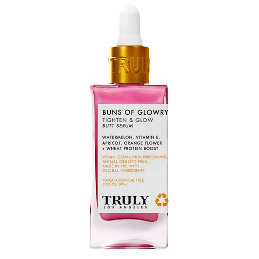 Truly Buns Of Glowry Glow & Tighten Butt Serum 有機蜜桃臀果凍按摩精華 減淡色素沈澱 消橘皮紋 90ml - La Fée Beauty