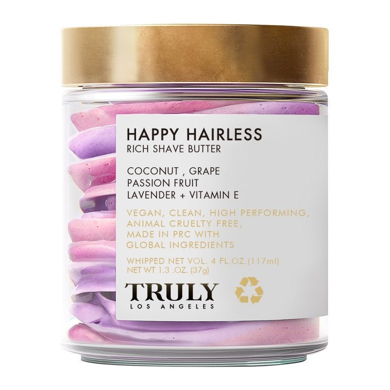 Truly Happy Hairless Shave Butter 薰衣草脫毛膏37g - La Fée Beauty