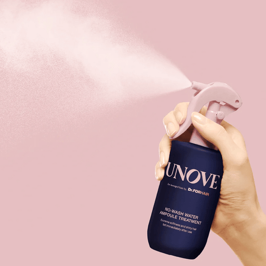 韓國 UNOVE NO-WASH WATER AMPOULE TREATMENT 免洗護髮噴霧 200ml (送50ml) - La Fée Beauty