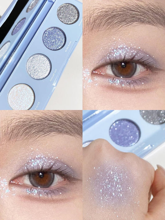 Urban Decay Moondust 四色眼影 冰藍鑽閃 冰閃盤 - La Fée Beauty
