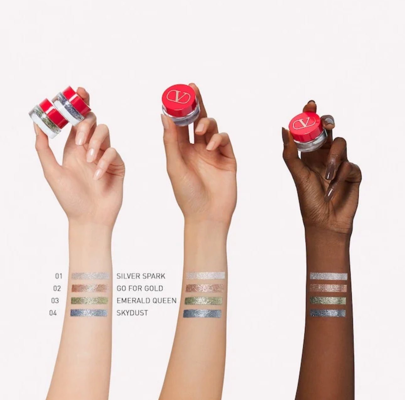 Valentino DREAMDUST MULTI REFLECTIVE EYE GLITTER 高訂星塵眼部閃粉 - La Fée Beauty