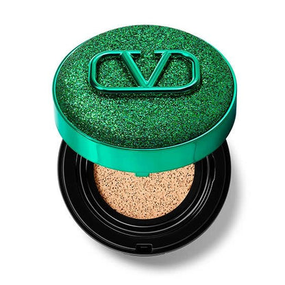 Valentino GO-CUSHION 高訂輕透氣墊粉底 GLITTER EDITION 星鑽系列 - La Fée Beauty