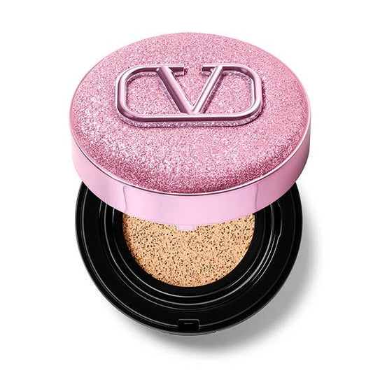 Valentino GO-CUSHION 高訂輕透氣墊粉底 GLITTER EDITION 星鑽系列 - La Fée Beauty