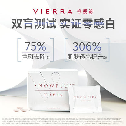 澳洲 Vierra惟愛論 零感白玫瑰果籽咀嚼片（升級第四代美白片） - La Fée Beauty