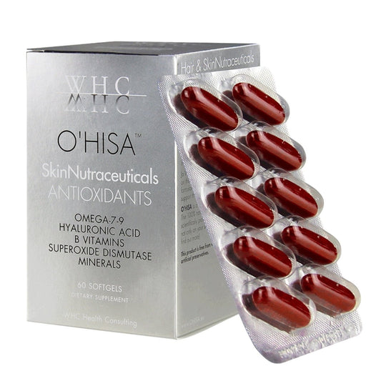 WHC O'HISA 灰姑娘 維他命B雜 口服透明質酸 蝦青素 抗衰老 護膚護髮 60粒 - La Fée Beauty