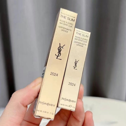 YSL 小金條 極緻啞光唇膏 新色2024 落日暖橘 Fiery Vermillion 2.2G - La Fée Beauty