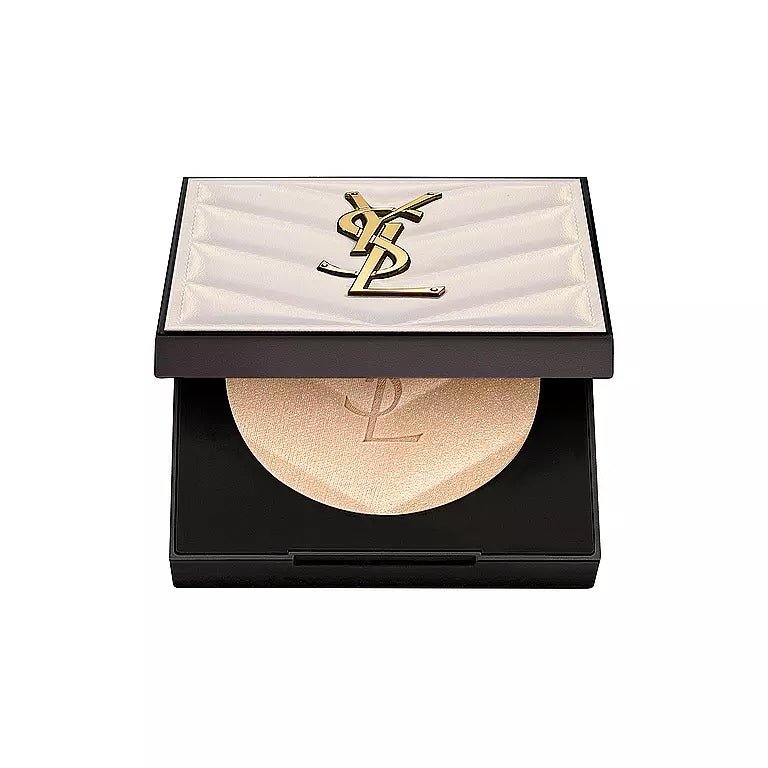 YSL 聖羅蘭 2025春季新品 皮革高光粉餅 - La Fée Beauty