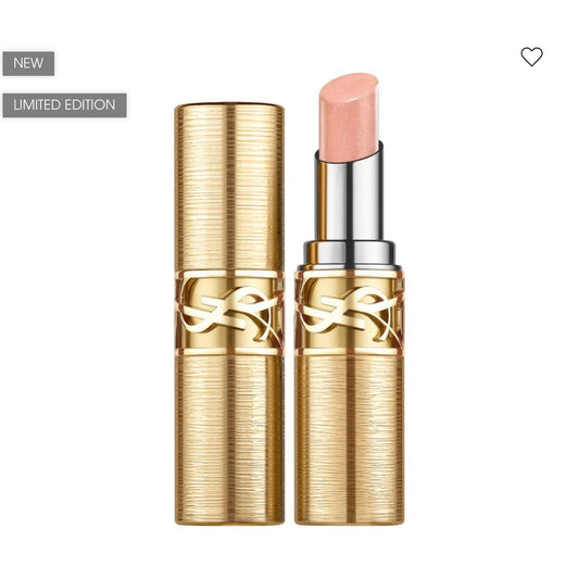 YSL 聖羅蘭 2025聖誕限量 CANDY GLAZE LIP GLOSS STICK 21 SHIMMER NUDE - La Fée Beauty