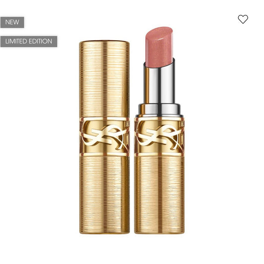 YSL 聖羅蘭 2025聖誕限量 CANDY GLAZE LIP GLOSS STICK 22 SHIMMER ROSE - La Fée Beauty