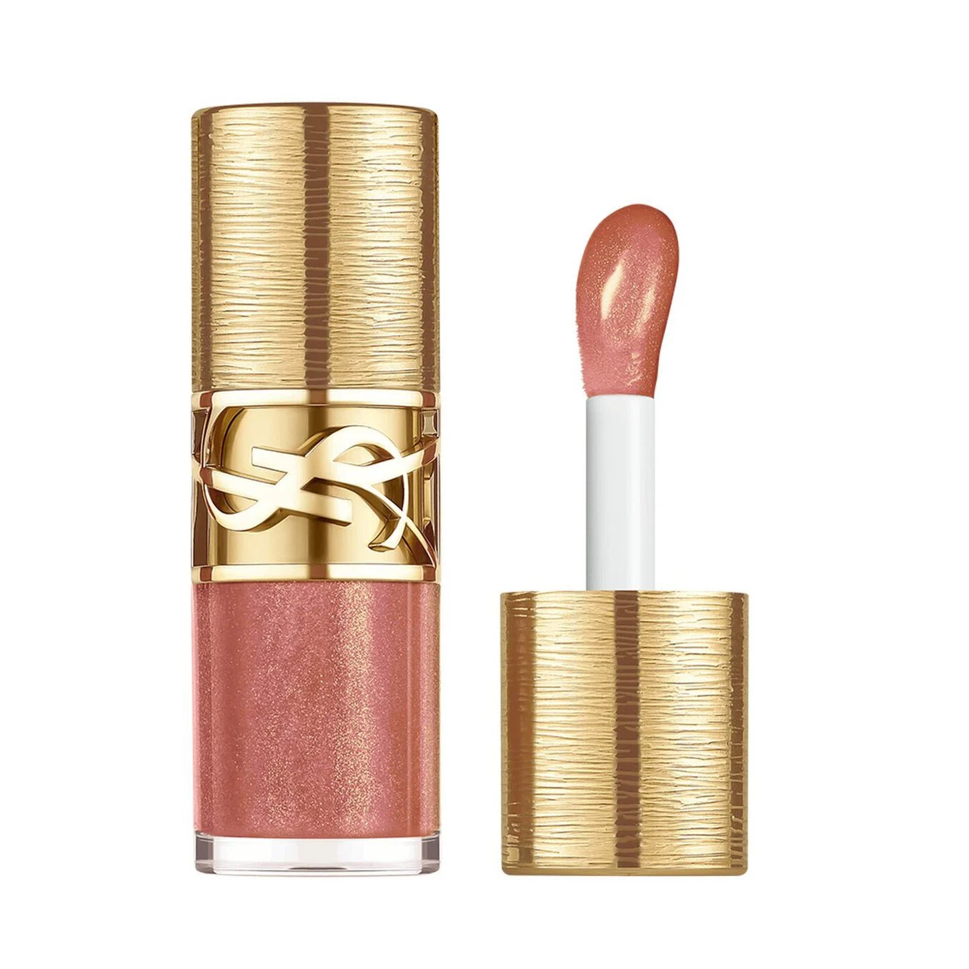 YSL 聖羅蘭 2025聖誕限量 YSL Loveshine Plumping Lip Oil Gloss 12 Honey Moon - La Fée Beauty