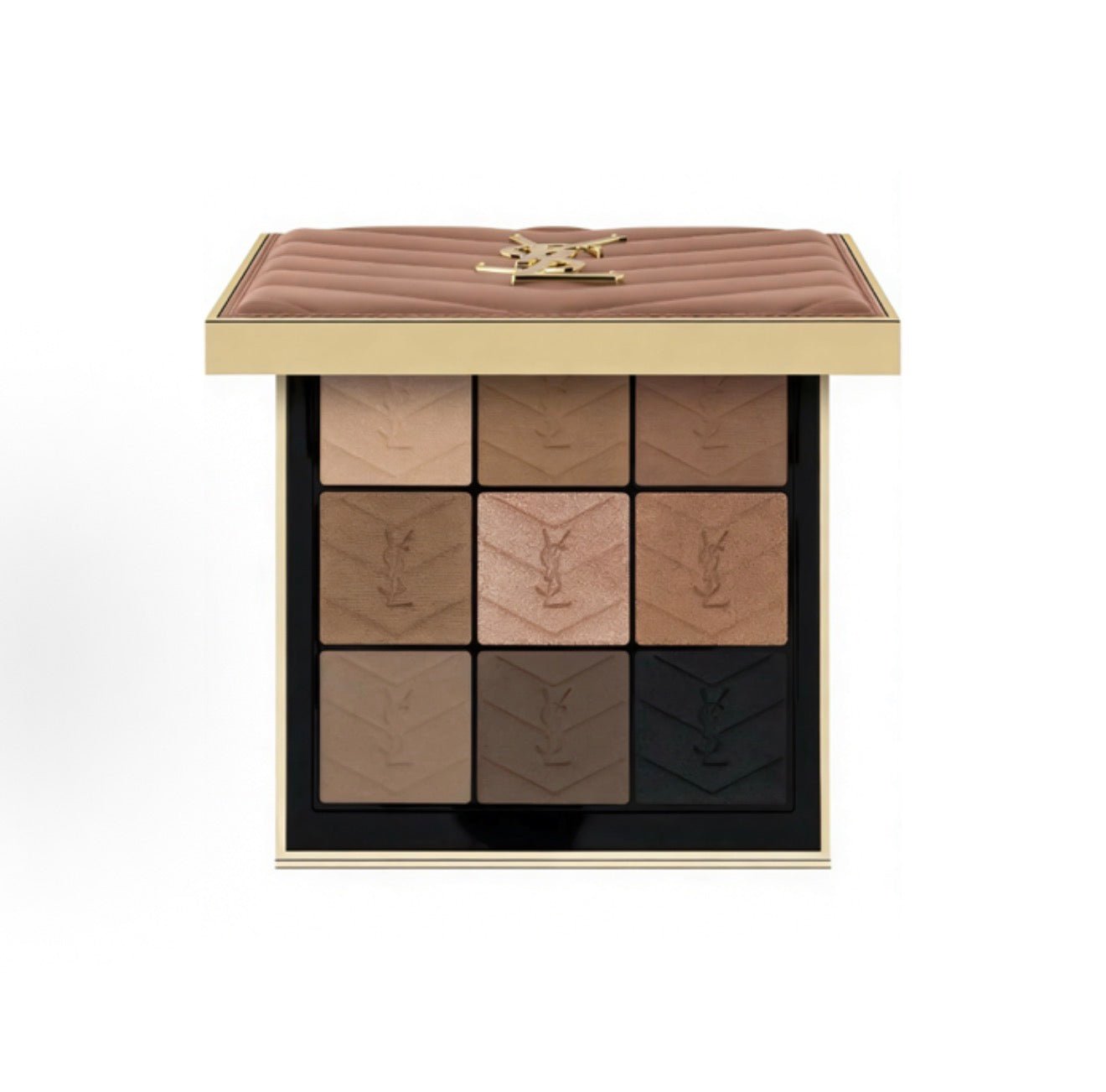 YSL 2026新款 皮革九色眼影 經典大地色 17.5g - La Fée Beauty