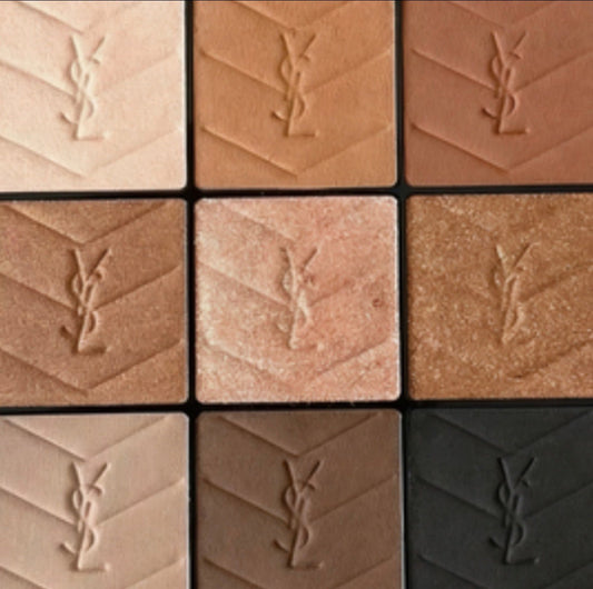 YSL 2026新款 皮革九色眼影 經典大地色 17.5g - La Fée Beauty