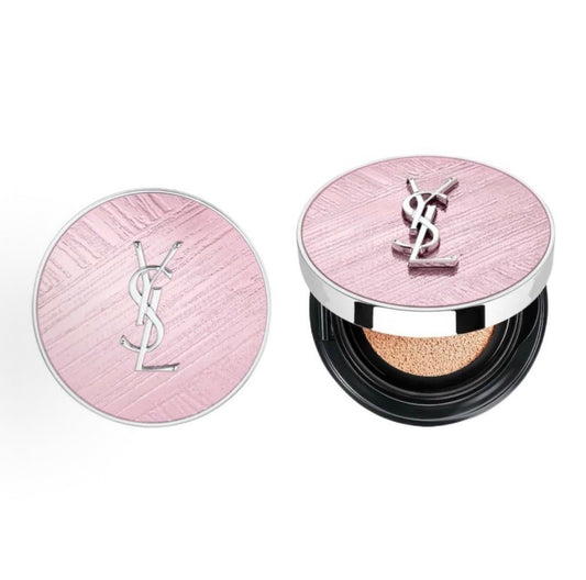 YSL 2026七夕限定 LOVE LIGHT TOUCHE ÉCLAT GLOW-PACT CUSHION 明彩輕透亮肌氣墊粉底 - La Fée Beauty