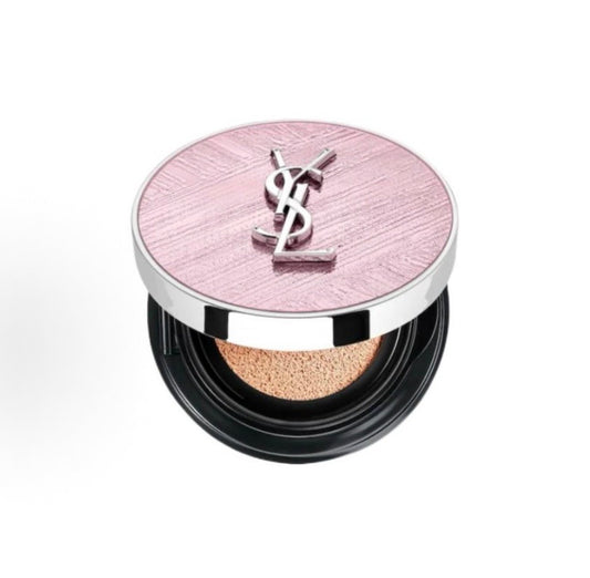 YSL 2026七夕限定 LOVE LIGHT TOUCHE ÉCLAT GLOW-PACT CUSHION 明彩輕透亮肌氣墊粉底 - La Fée Beauty