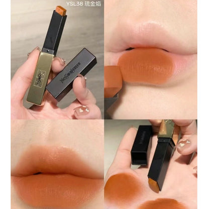 YSL 小金條 極緻啞光唇膏 38 琉金焰 2.2G - La Fée Beauty