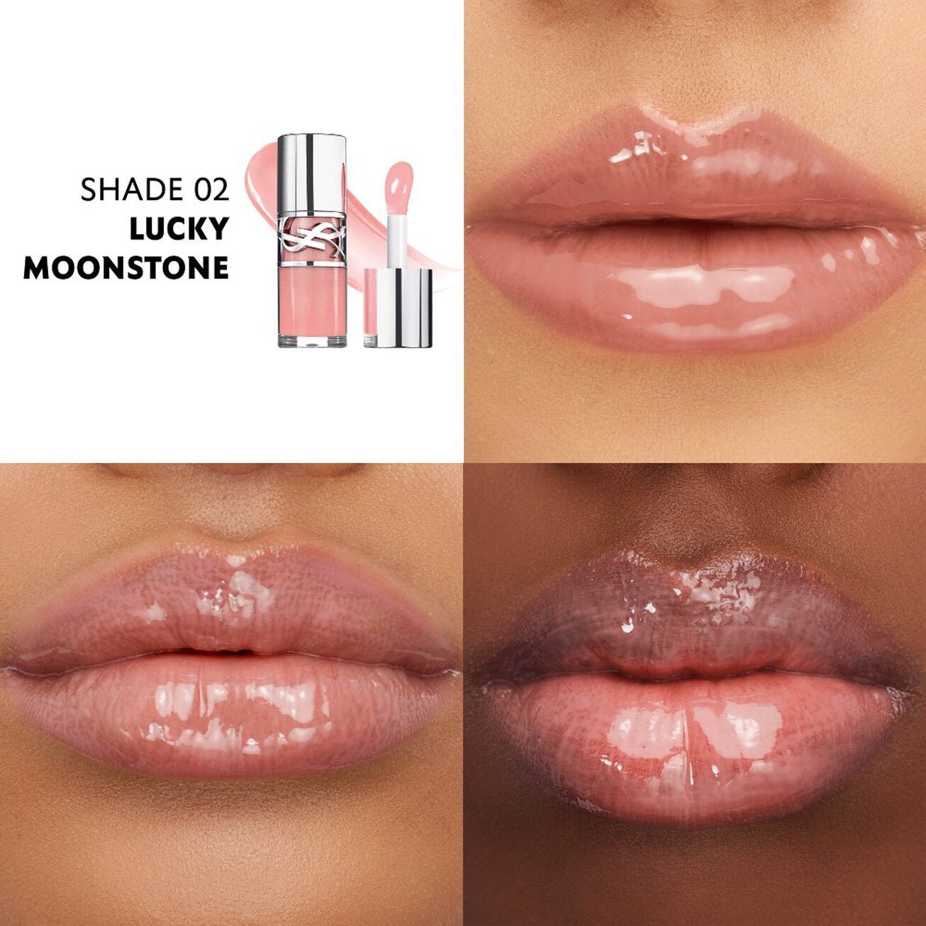 YSL 聖羅蘭 新品 LoveShine春季限定 豐盈銀蓋 啵啵護唇油 - La Fée Beauty