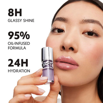 YSL 聖羅蘭 新品 LoveShine春季限定 豐盈銀蓋 啵啵護唇油 - La Fée Beauty
