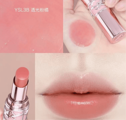 YSL 情迷亮彩潤唇膏 N°3B -裸調玫瑰 - La Fée Beauty
