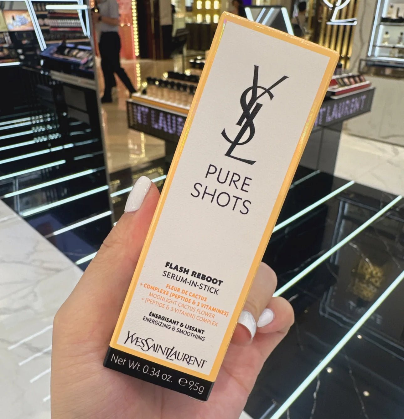 YSL 聖羅蘭 Pure Shots Serum in Stick 固態精華棒 9.5g - La Fée Beauty