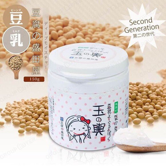 日本 豆腐盛田屋 玉之輿豆乳優格面膜 150G 超人氣豆乳面膜！️ - La Fée Beauty