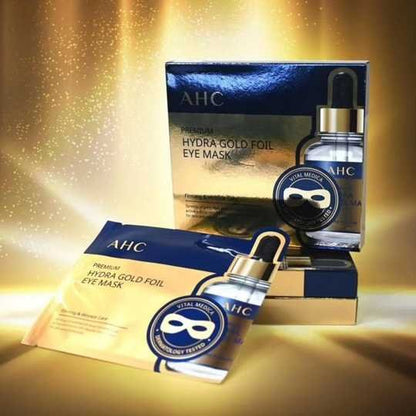 韓國AHC 透明質酸 水潤緊緻金箔眼膜 5片 - La Fée Beauty