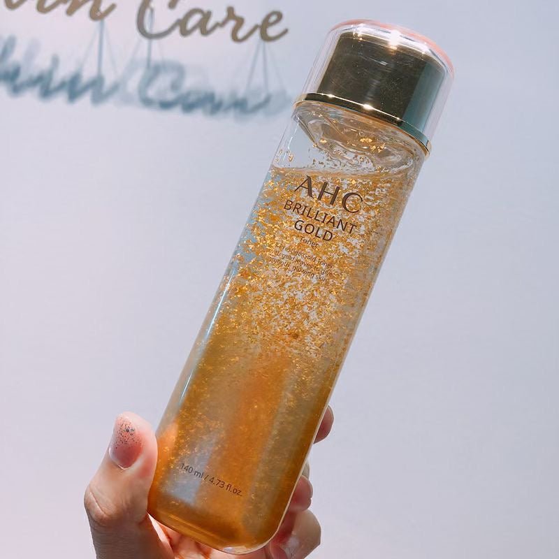 韓國AHC Brilliant Gold Toner黃金精華爽膚水140ml - La Fée Beauty