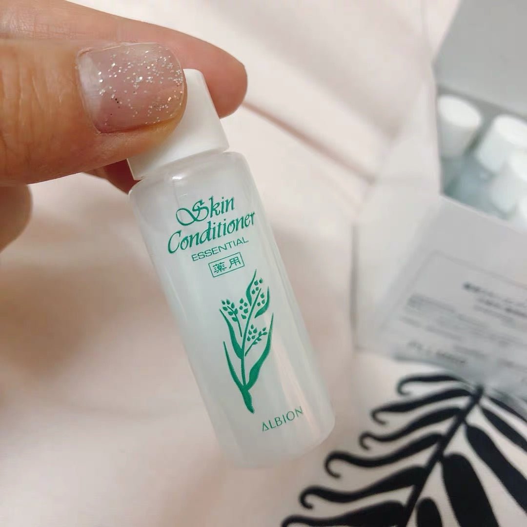 Albion 奧爾濱 SKIN CONDITIONER ESSENTIAL 爽膚精萃液 旅行裝 12ml - La Fée Beauty
