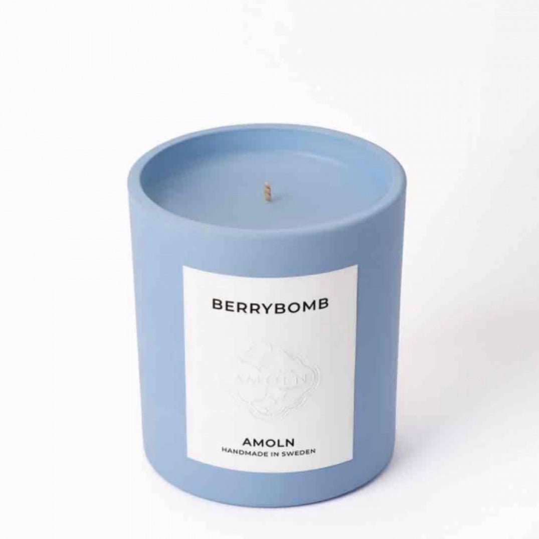 瑞典 AMOLN 雲朵香薰手工蠟燭 BerryBomb 莓果之夜 280g - La Fée Beauty