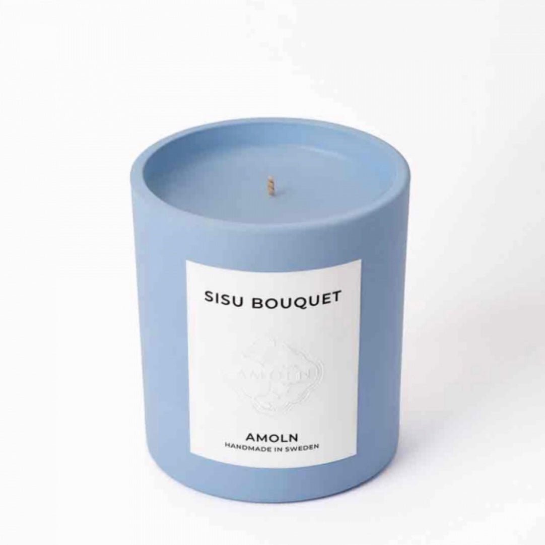 瑞典 AMOLN 雲朵香薰手工蠟燭 SISU BOUQUET 芬蘭山谷 280g - La Fée Beauty
