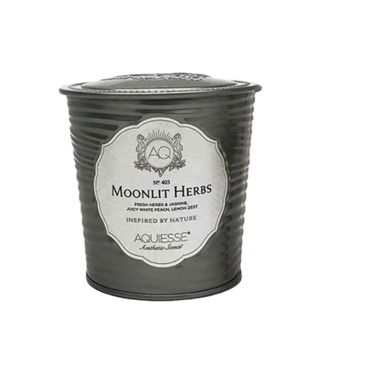 AQUIESSE 香氛蠟燭 鐵皮杯 Moonlight Herbs月色草312g - La Fée Beauty