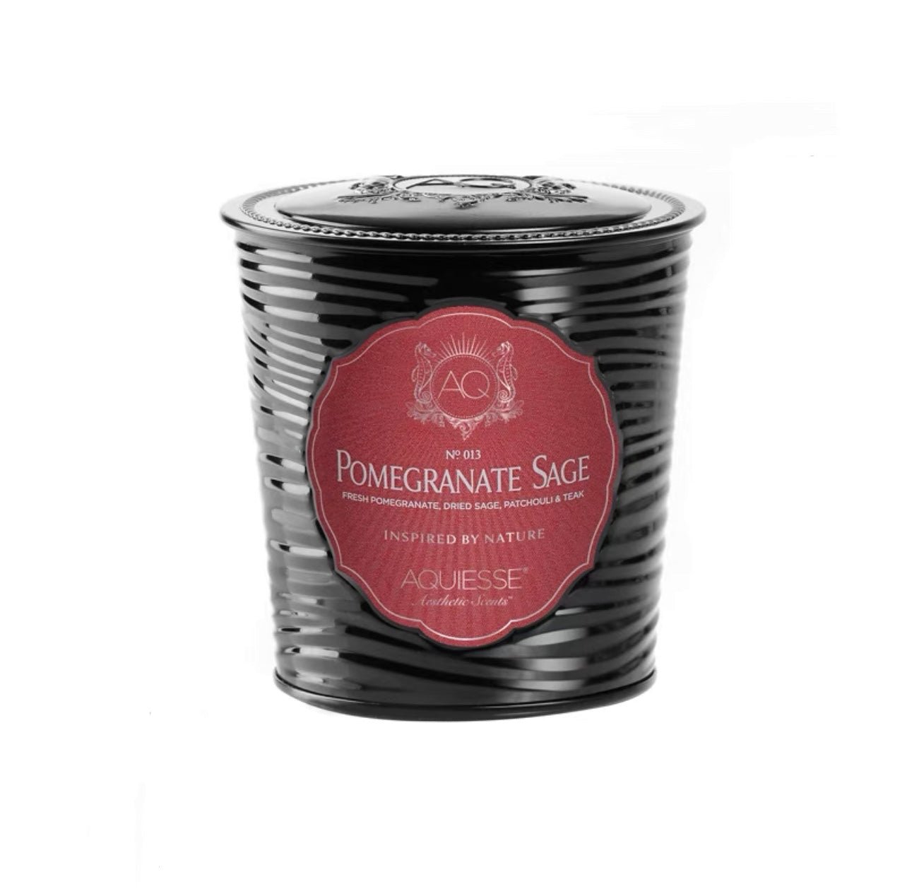 AQUIESSE 香氛蠟燭 鐵皮杯 Pomegranate Sage 石榴鼠尾草(果香) 312g - La Fée Beauty