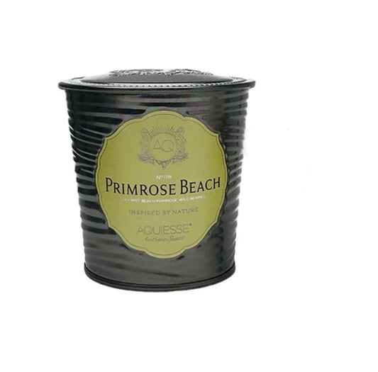 AQUIESSE 香氛蠟燭 鐵皮杯 Primrose Beach 櫻花樹沙灘 312g - La Fée Beauty
