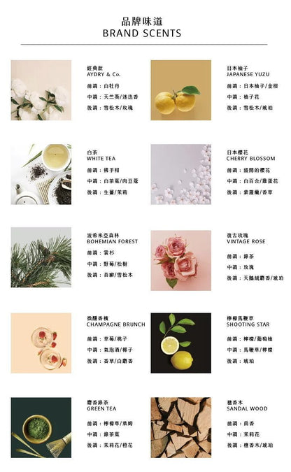 美國 AYDRY & CO 香薰蠟燭 CHERRY BLOSSOM 日本櫻花 天然手工香氛 - La Fée Beauty