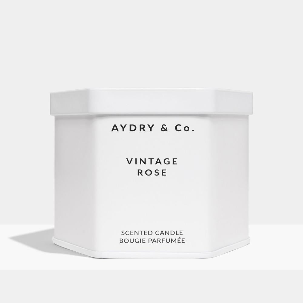 美國 AYDRY & CO 香薰蠟燭 VINTAGE ROSE 復古玫瑰 天然手工香氛 - La Fée Beauty