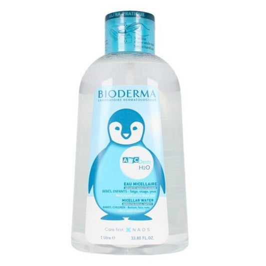 法國 Bioderma 貝德瑪 ABCDerm H2O Micellar Water 嬰兒兒童滋潤沐浴啫喱 1000 ml - La Fée Beauty