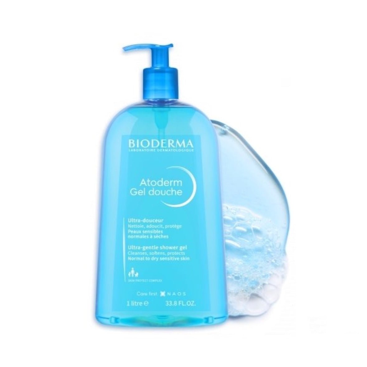 法國 Bioderma 貝德瑪 ATODERM 保濕滋潤潔膚沐浴露 1000ml - La Fée Beauty