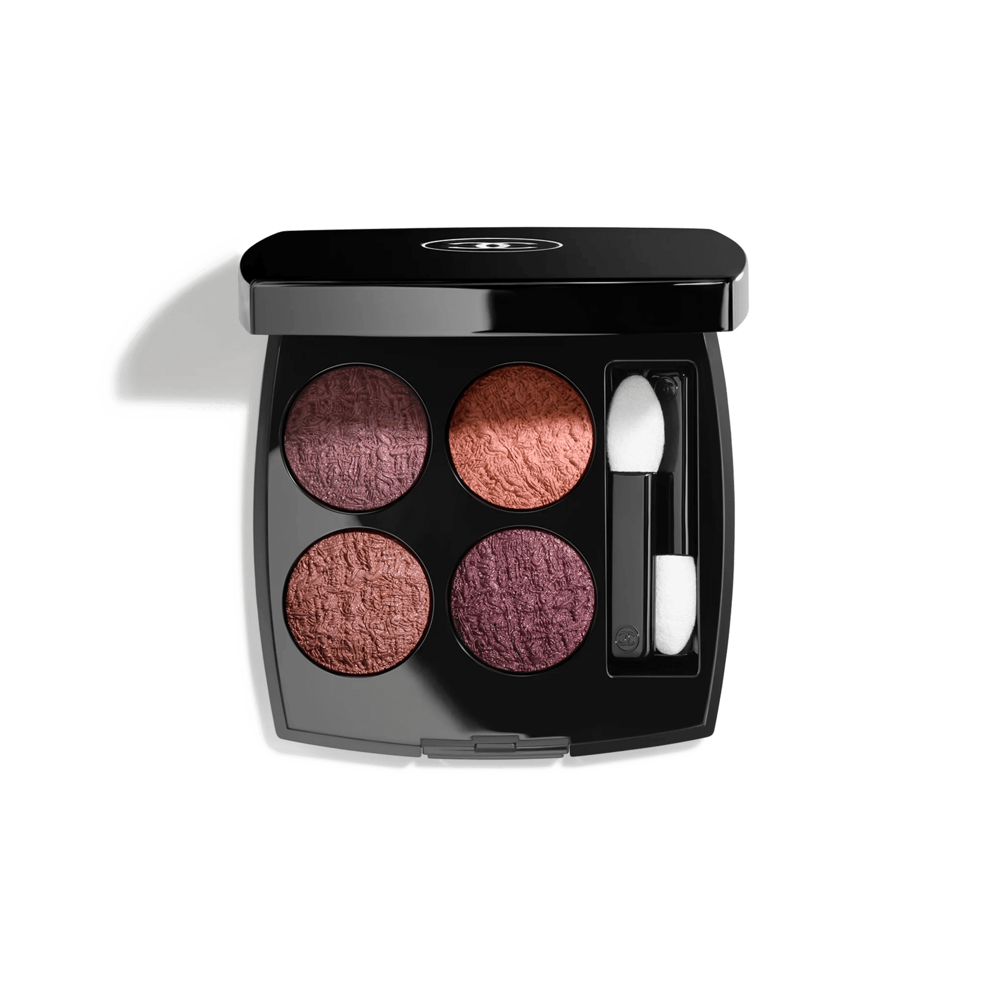 CHANEL 香奈兒 斜紋軟呢四色眼影02 - TWEED POURPRE - La Fée Beauty