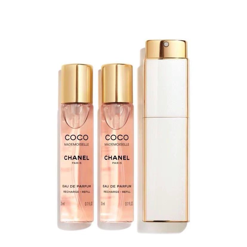 CHANEL 香奈兒 COCO MADEMOISELLE EAU DE PARFUM MINI TWIST AND SPRAY 20ml*3 濃香 - La Fée Beauty