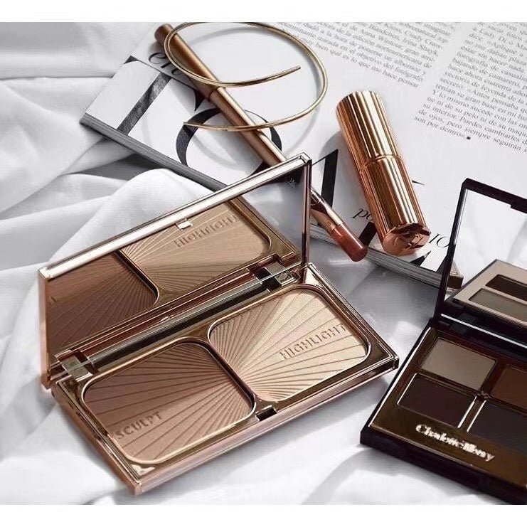 CHARLOTTE TILBURY 雙色 FILMSTAR BRONZE & GLOW 星影高光修容盤 10g (LIGHT - MEDIUM) - La Fée Beauty