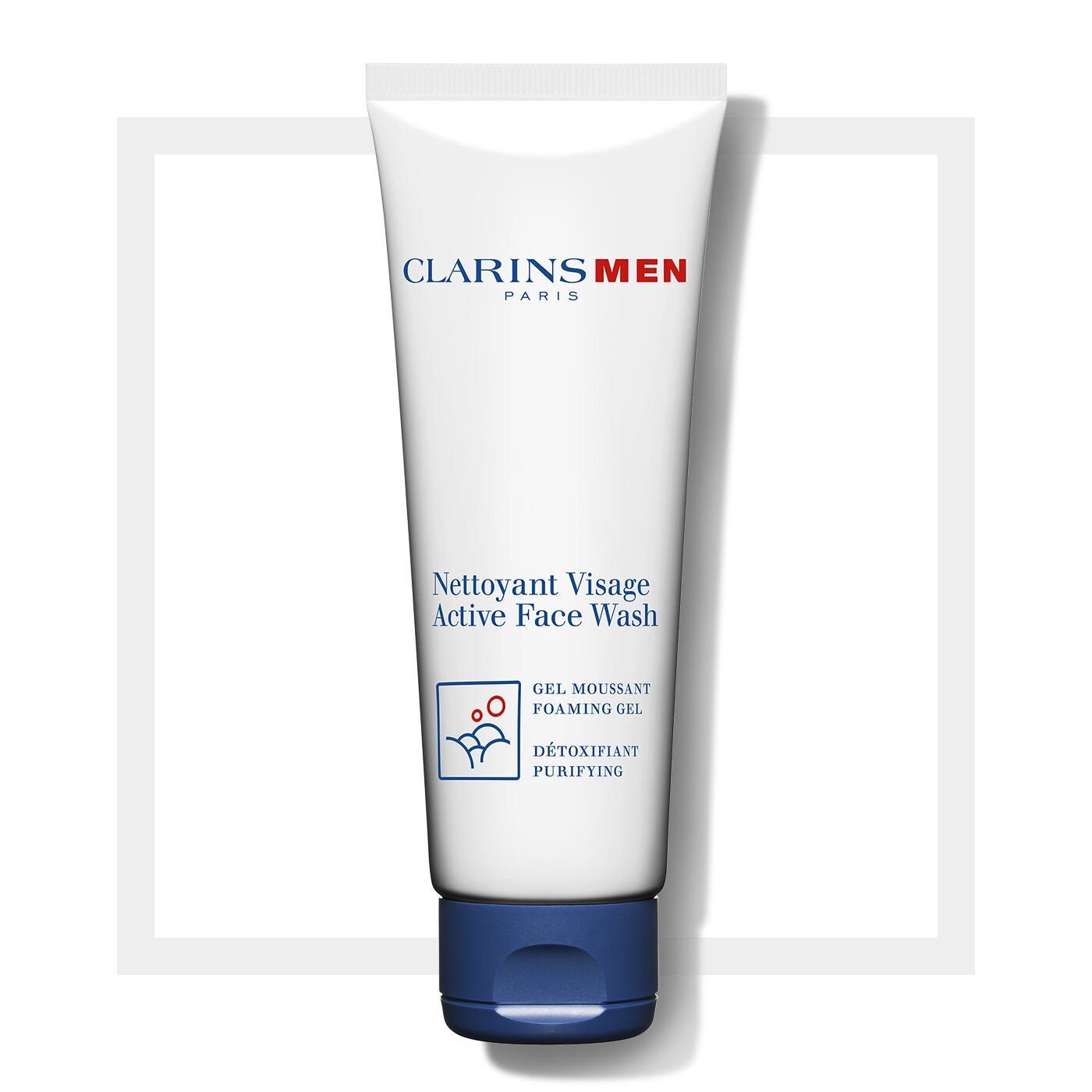 Clarins 男士活力潔面啫喱 健康潔面啫喱 125ml - La Fée Beauty