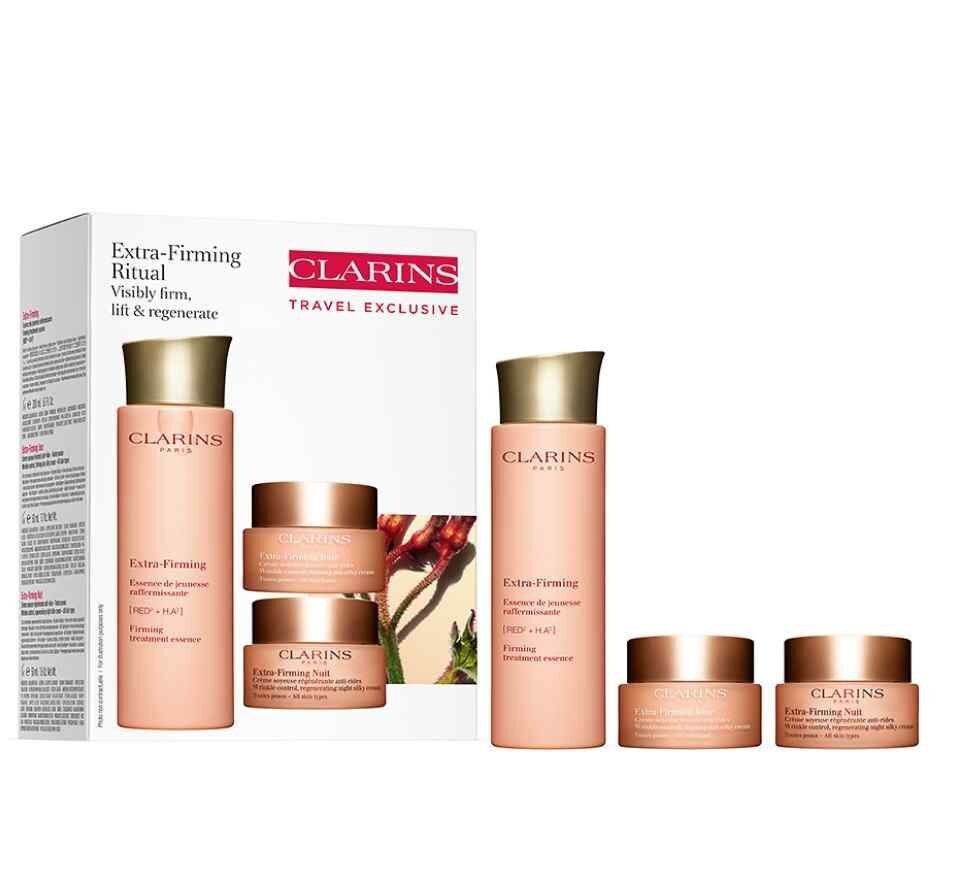 Clarins 嬌韻詩 新版 煥顏緊致新生3件套 - La Fée Beauty