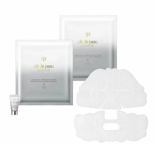 日本Cle de Peau Beaute 肌膚之鑰 BRIGHTENING MASK TREATMENT SUPREME｜高效煥采亮白護理面膜 6 Sets - La Fée Beauty
