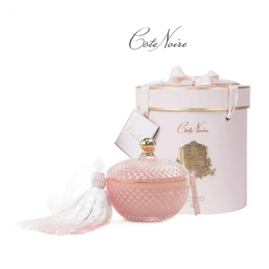 Cote Noire 法國巴黎香薰蠟燭 粉紅牡丹 500g - La Fée Beauty